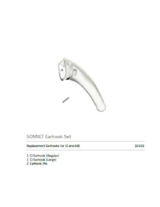 SONNET EARHOOK & PIN