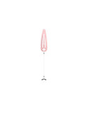 Invisible hairpin RONDO 3 (Black - Pink)