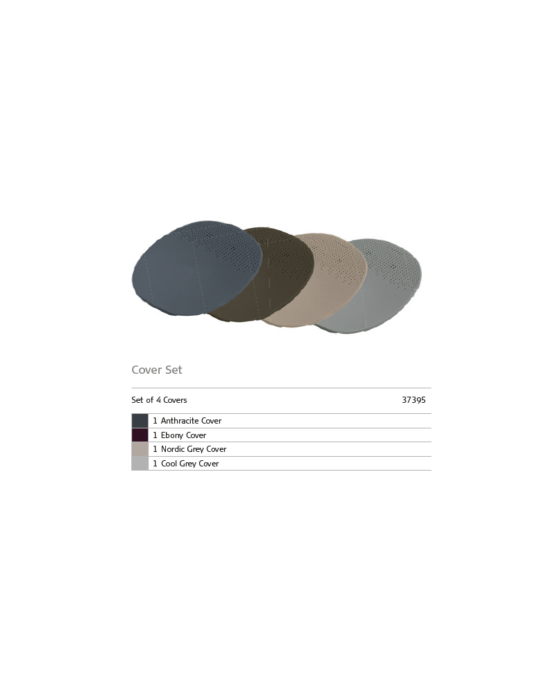 RONDO 3 COVERS (SET OF 4 MULTICOLOR)