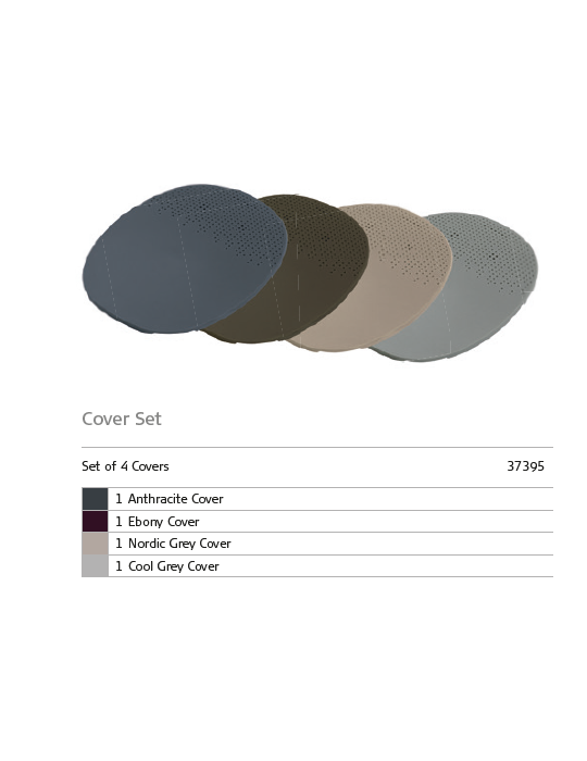 RONDO 3 COVERS (SET OF 4 MULTICOLOR)